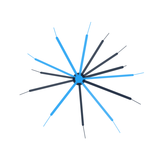 Логотип Vortexia Luxon